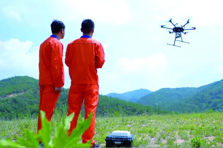 同德无人机倾斜摄影巡检拍摄